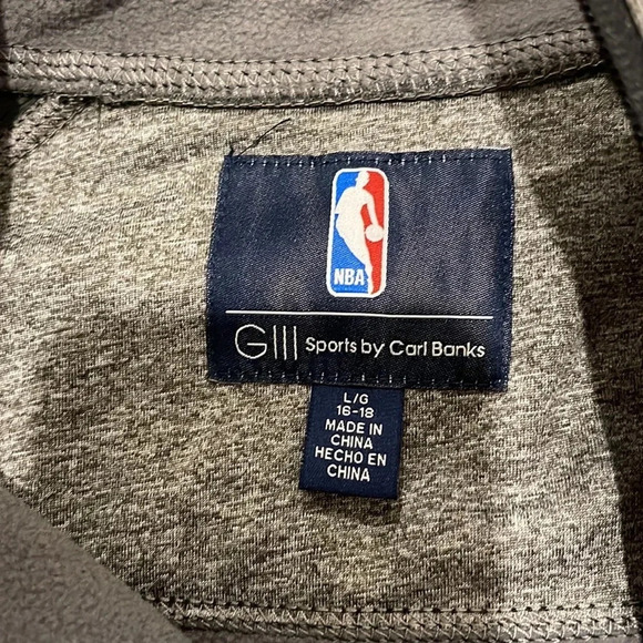 NWT!! San Antonio Spurs - Mountain Trail Half-Zip Pullover Jacket - Gray/Black - Picture 7 of 9